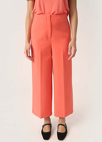 Corinne High Waist Culotte Trousers By Soaked In Luxury Look Again