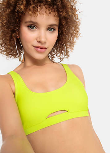 Lime Bustier Bikini Top By Lscn By Lascana Look Again