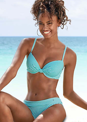 Striped Underwired Bikini Set By S Oliver Look Again