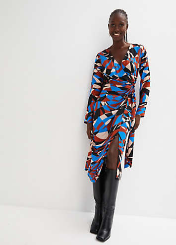 Wrap Midi Dress By Bonprix Look Again