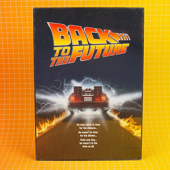 Back To The Future Movie Poster Light Look Again