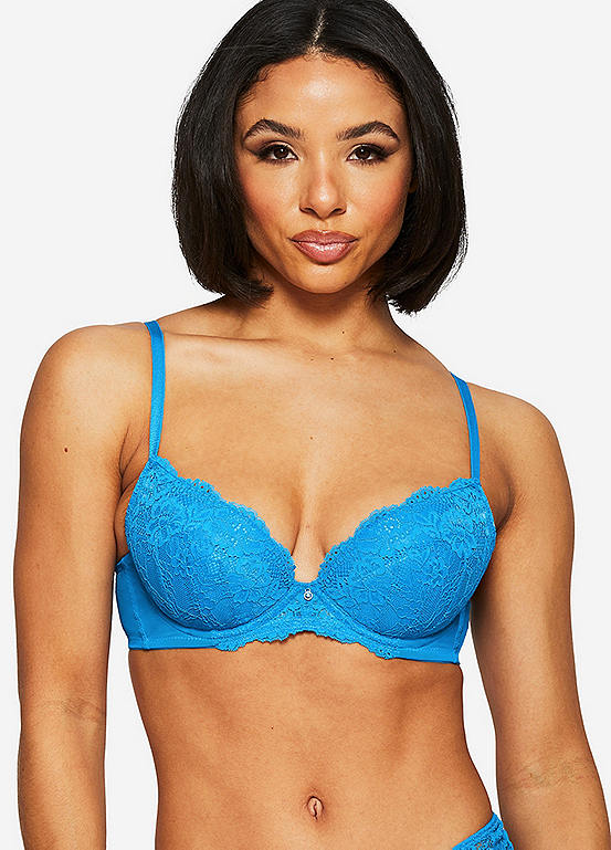 Sexy Lace Planet Underwired Padded Plunge Bra By Ann Summers Look Again