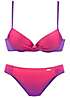 Lascana Underwired Bandeau Bikini Set Look Again