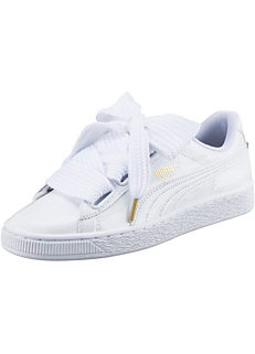 puma basket heart patent blanc puma basket heart patent blanc