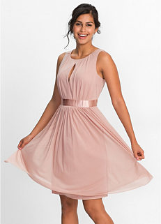 Tea Length Chiffon Dress Handkerchief Beach Wedding