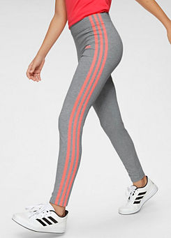 adidas orange stripe leggings