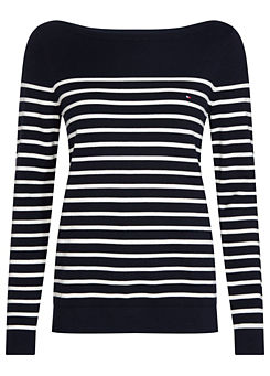tommy hilfiger jumper white womens
