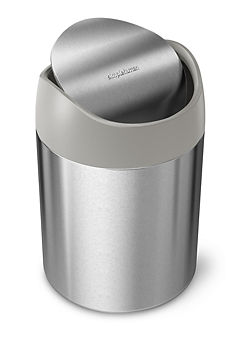 1.5L Single Compartment Stainless Steel Bin by simplehuman