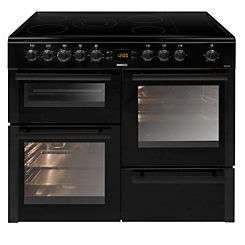 100 cm Double Oven Electric Range Cooker KDVC100K by Beko