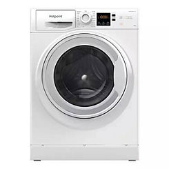 10KG 1400 Spin Washing Machine NSWM1045CWUKN - White by Hotpoint