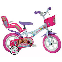 12’’ Girls Bicycle with Doll Carrier by Barbie
