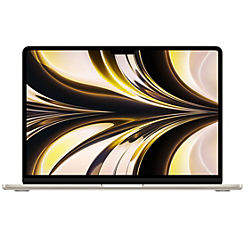 13-inch MacBook Air: Apple M2 Chip with 8-Core CPU & 8-Core GPU, 256GB - Starlight by Apple