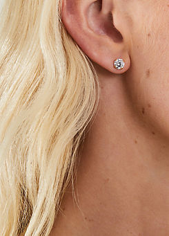 14 Ct Gold-Plated Simple Studs by Accessorize