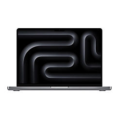 14-inch MacBook Pro: Apple M3 Chip with 8-Core CPU & 10-Core GPU, 1TB SSD - Space Grey by Apple