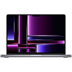 14-inch MacBook Pro: M2 Pro chip with 10-core CPU and 16-core GPU, 512GB SSD - Space Grey by Apple