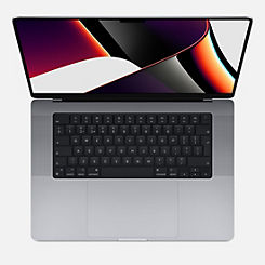 16in MacBook Pro: M1 Pro chip with 10-core CPU and 16-core GPU, 512GB SSD - Space Grey by Apple