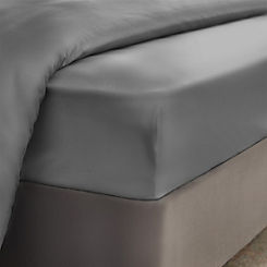 180 Thread Count Pure Cotton Fitted Sheet by Silentnight