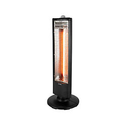 1KW Carbon Heater with Oscillation - Black by Warmlite