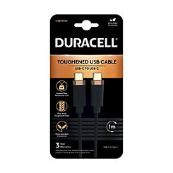 1m Fast USB-C to USB-C Cable by Duracell
