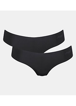 2 Pack Hipstring Microfibre Briefs by Sloggi