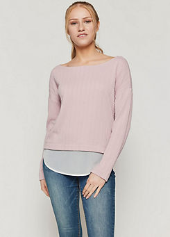 2-in-1 Long Sleeve Sweatshirt by Hailys