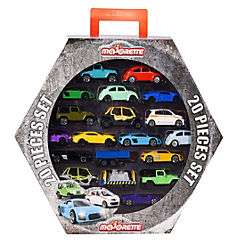 20 Pk Vehicle Toy Cars by Majorette