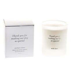 200g ’Thank you’ Candle by Amore