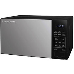 20L Compact Digital Microwave with Touch Control RHMT2005B - Black by Russell Hobbs