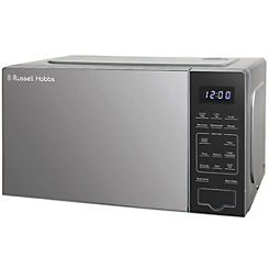20L Compact Digital Microwave with Touch Control RHMT2005S - Silver by Russell Hobbs