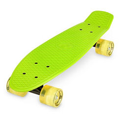 22 Inch First Plastic Skateboard - Green by Xootz