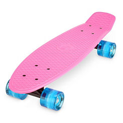 22inch First Plastic Skateboard - Pink by Xootz