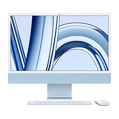 24-Inch iMac with Retina 4.5K Display: Apple M3 Chip with 8-Core CPU & 10-Core GPU, 256GB SSD - Blue by Apple