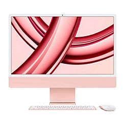 24-Inch iMac with Retina 4.5K Display: Apple M3 Chip with 8-Core CPU & 10-Core GPU, 512GB SSD - Pink by Apple