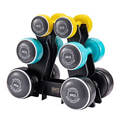 24 kg Dumbbell Tower Set by Body Sculpture