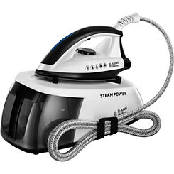 24420 Power 90 Station, Series 1 Steam Generator, 2400 W, 1.3 Litre - Black/White by Russell Hobbs