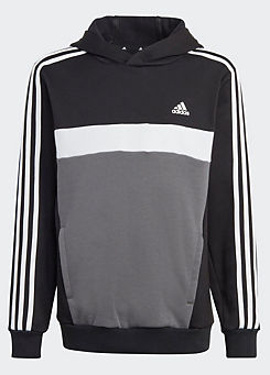3-Stripes Colour Block Hooded Sweatshirt by adidas Sportswear