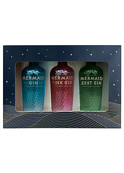 3 x 5Cl Gift Set by Mermaid Gin