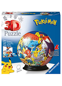 3D Puzzle Ball 73 Piece Jigsaw Puzzle by Pokemon