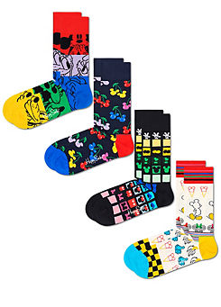 4-Pack Disney Gift Set by Happy Socks