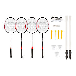 4 Person Badminton Set by Hy-Pro