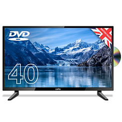 40in Full HD LED Digital TV with Built-In DVD Player and Freeview T2 HD by Cello