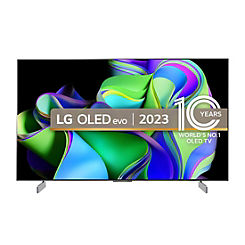 42 ins OLED HDR 4K Ultra HD Smart TV OLED42C34LA (2023) by LG