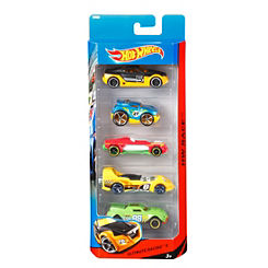 5 Car Pack Assortment by Hot Wheels