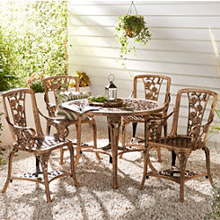 5 Piece Patio Armchair Set by Gablemere