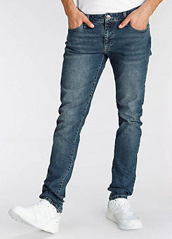 5-Pocket Slim-Fit Jeans by AJC