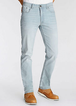 5-Pocket Straight Jeans by AJC