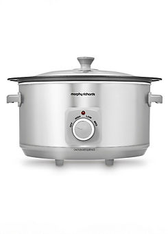 6.5L Aluminium Slow Cooker - 461014 by Morphy Richards