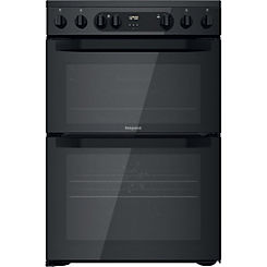 60cm Electric Cooker - Double Oven by Hotpoint