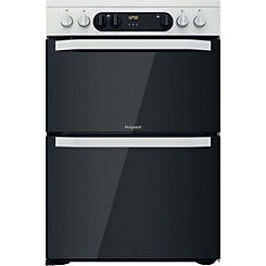 60cm Electric Cooker - Double Oven by Hotpoint