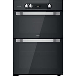 60cm Electric Cooker - Induction Hob & Double Oven by Hotpoint